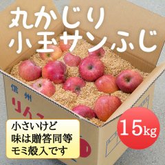 丸かじり小玉サンふじ 15kg